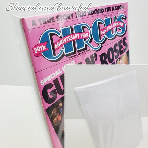Circus Magazine Metallica Guns n Roses Headbangers' Ball Apr. 1989 Unread Stock - Picture 3 of 10